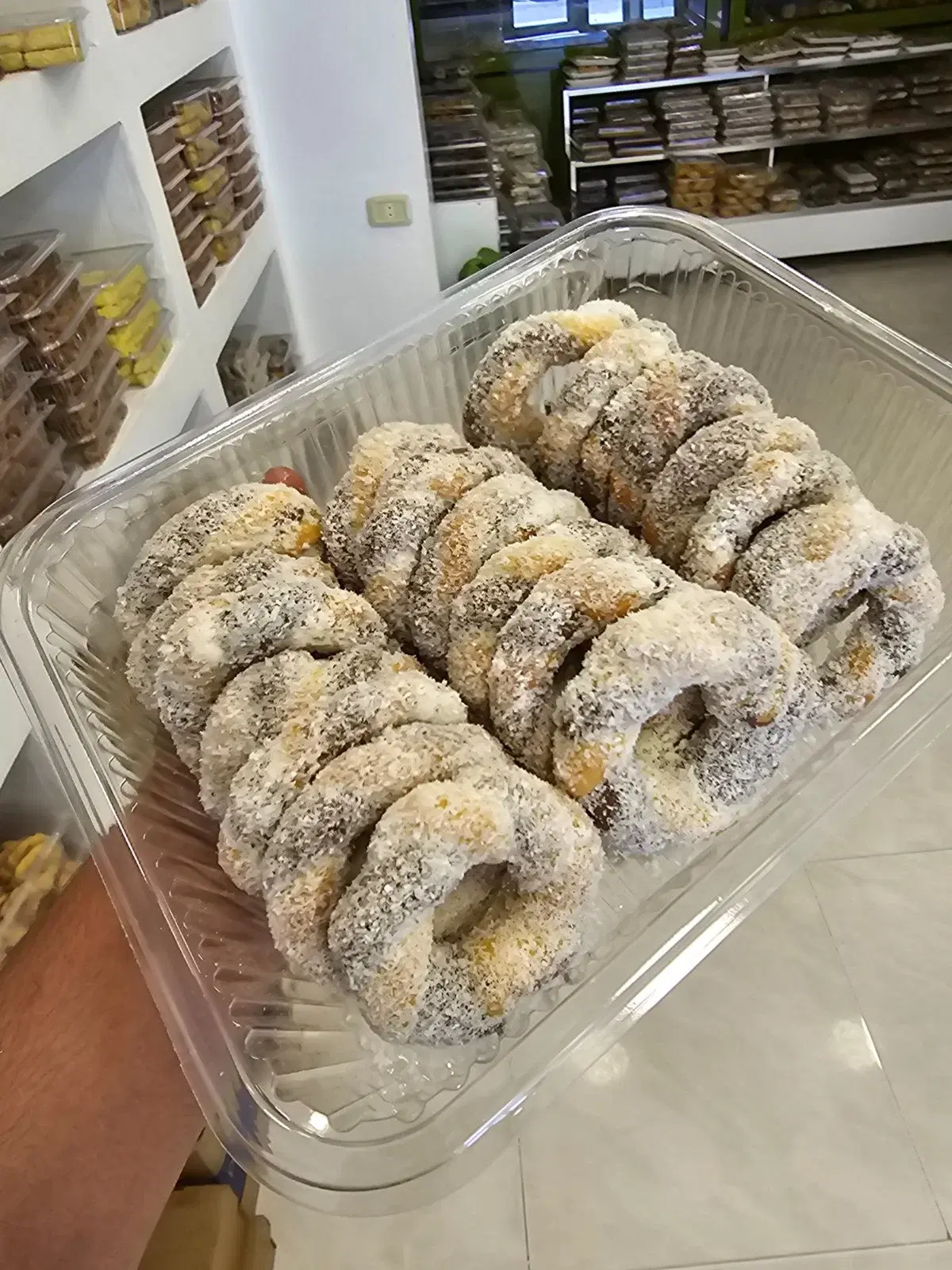 كعك ملون