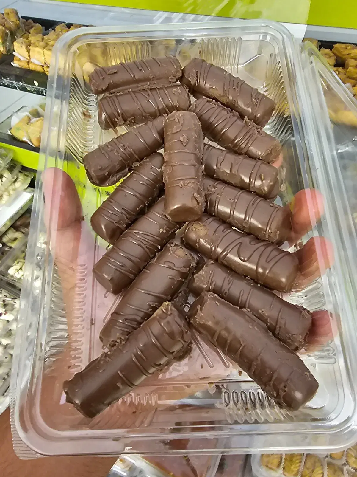 اصابع شكلاطة