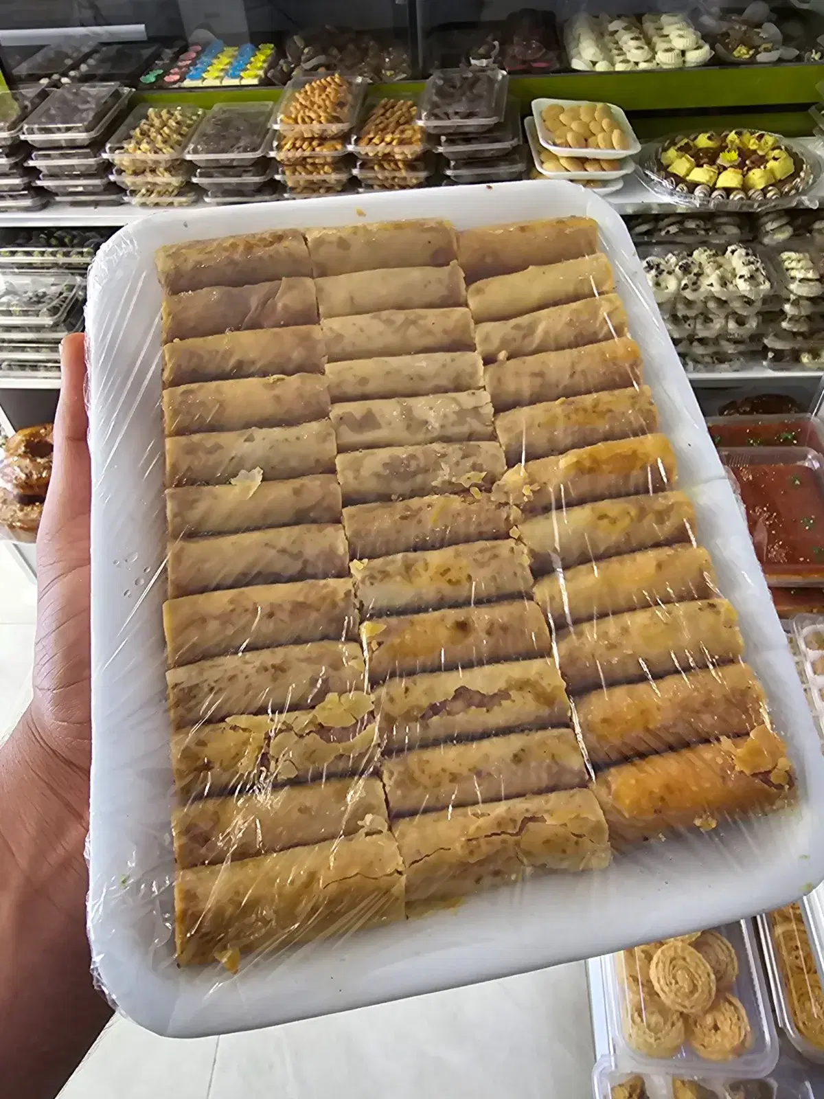 فوم اصابع بكلاوة